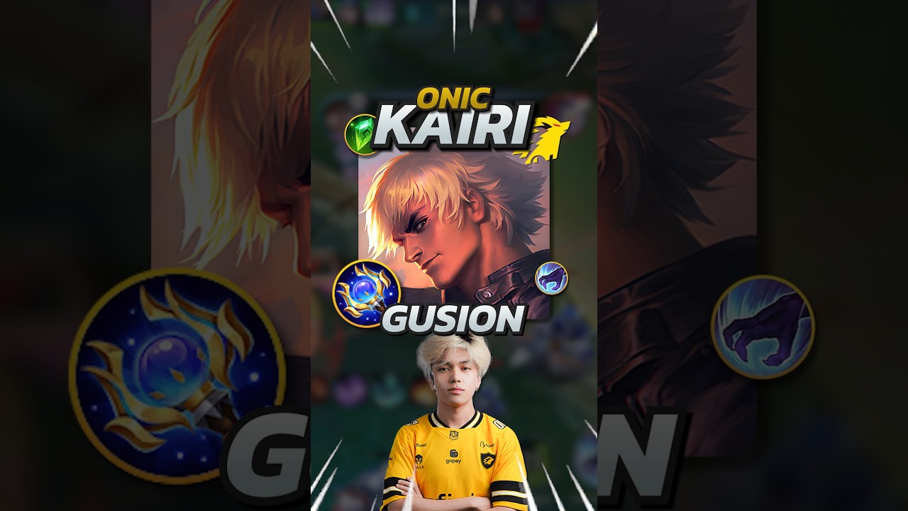 Onic Kairi 76% Winrate Gusion S37 Build! Mobile Legends #mobilelegends #mlbb #gaming