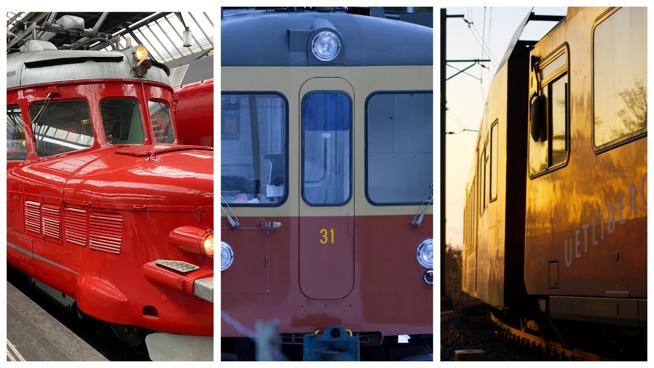 Trains worldwide, mostly Europe and Switzerland.