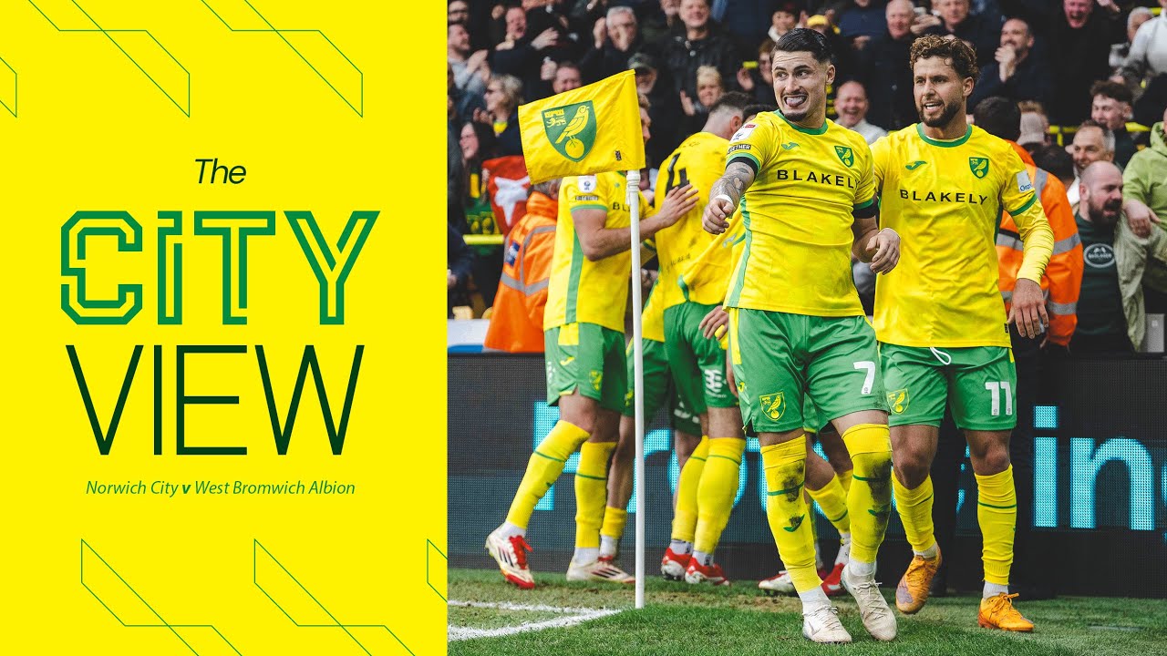 FULL TIME LIMBS 🤪 | THE CITY VIEW | Norwich City v West Bromwich Albion | Saturday, March 29