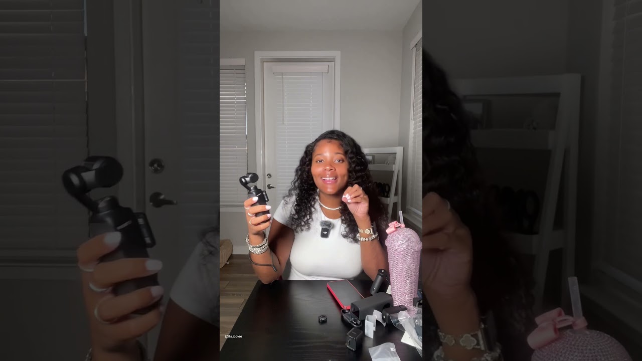 Unbox My New Camera With Me✨📦 | DJI Pocket 3🎀 |New Vlog Style|Content Creator Setup #Fyp #Unboxing