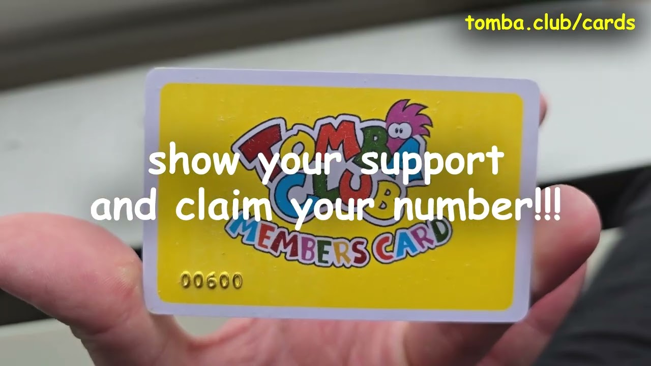 TOMBA CLUB CARDS