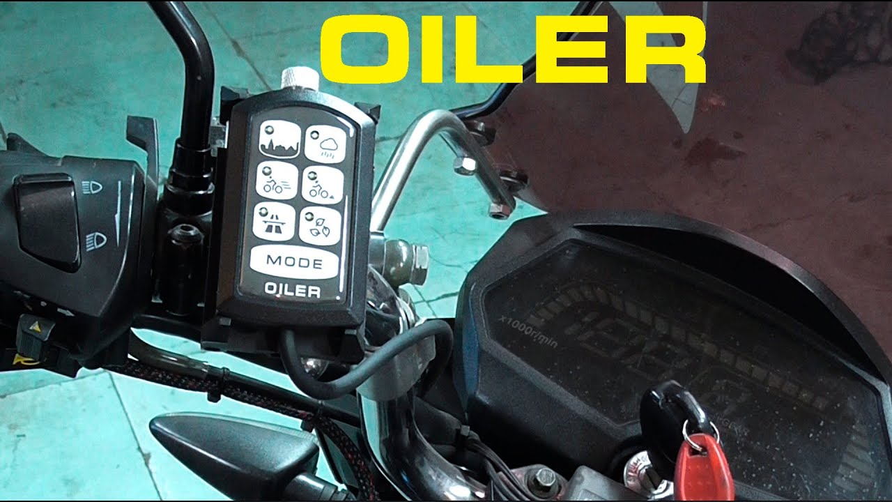 Автосмазчик цепи мотоцикла  KM 100  .UPD