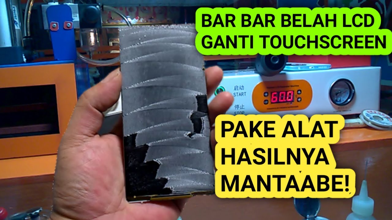 BAR BAR BELAH LCD‼️GANTI TOUCHSCREEN, KALO PAKE ALAT HASIL JADI MANTAAB || JKS opreker handphone