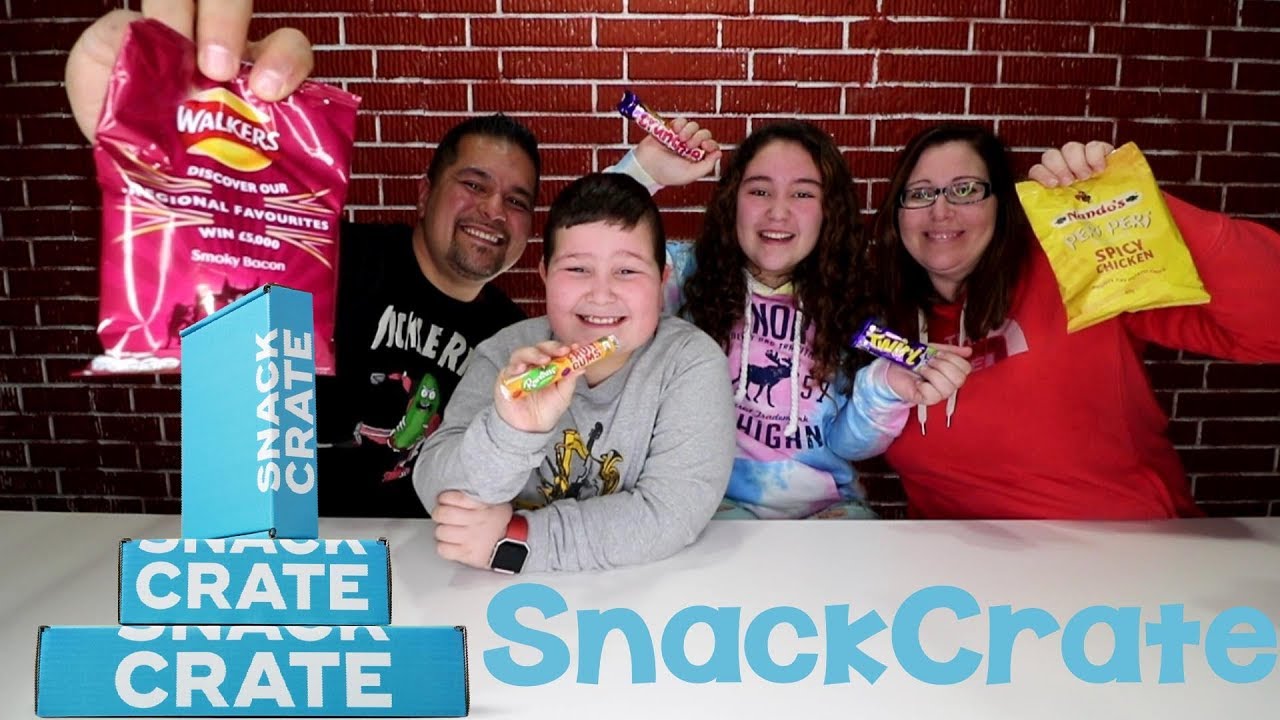 UNITED KINGDOM SNACK CHALLENGE!!! | SNACK CRATE