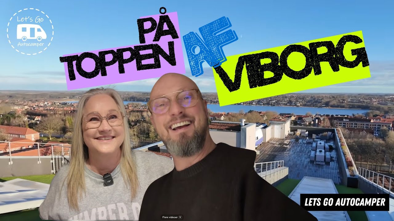 Vi er taget til Viborg, ser det sidste jule belysning, og besørger Peak 12. Let´s go autocamper.