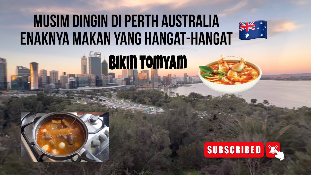 RNDVLOG #39 MUSIM DINGIN DI AUSTRALIA BIKIN TOMYAM DAN PIKNIK DI KINGS PARK