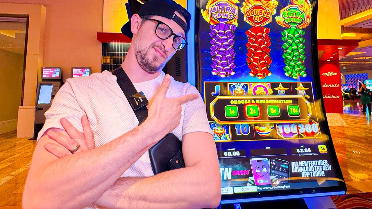 Aposté en LAS PEORES MÁQUINAS del casino y pasó esto!!🎰😱