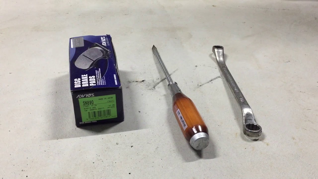 誰でも簡単に出来るブレーキパッド交換