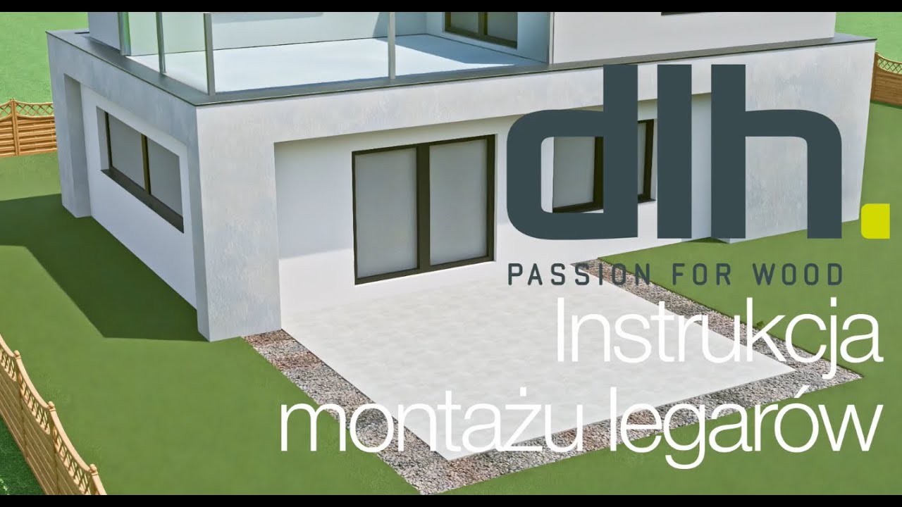 DLH: Instrukcja montażu legarów aluminiowych