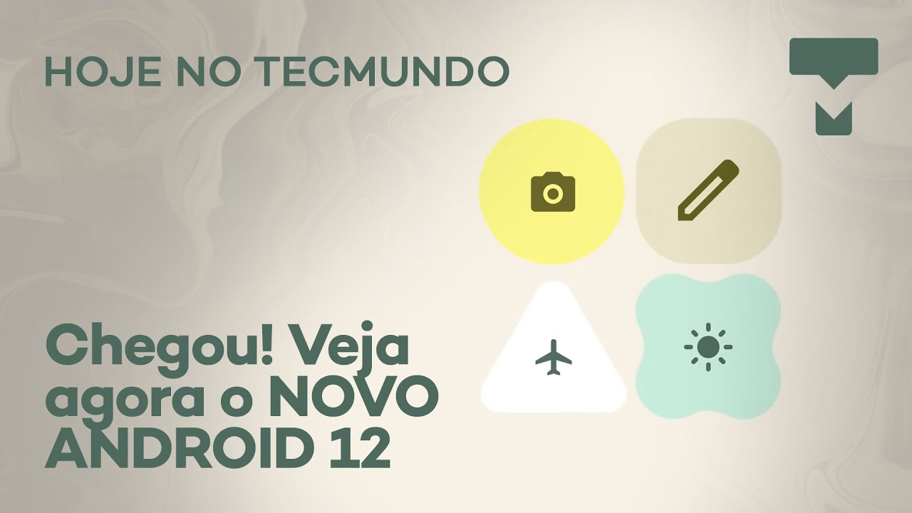NOVO ANDROID 12 tá lindo! WhatsApp ZOA Telegram e toma invertida - Hoje no TecMundo