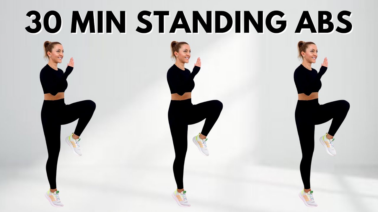 🔥30 Minute Exercise Routine To Lose Belly Fat🔥SMALL WAIST + ABS🔥Lose Belly Fat🔥No Jumping🔥No Repeat🔥