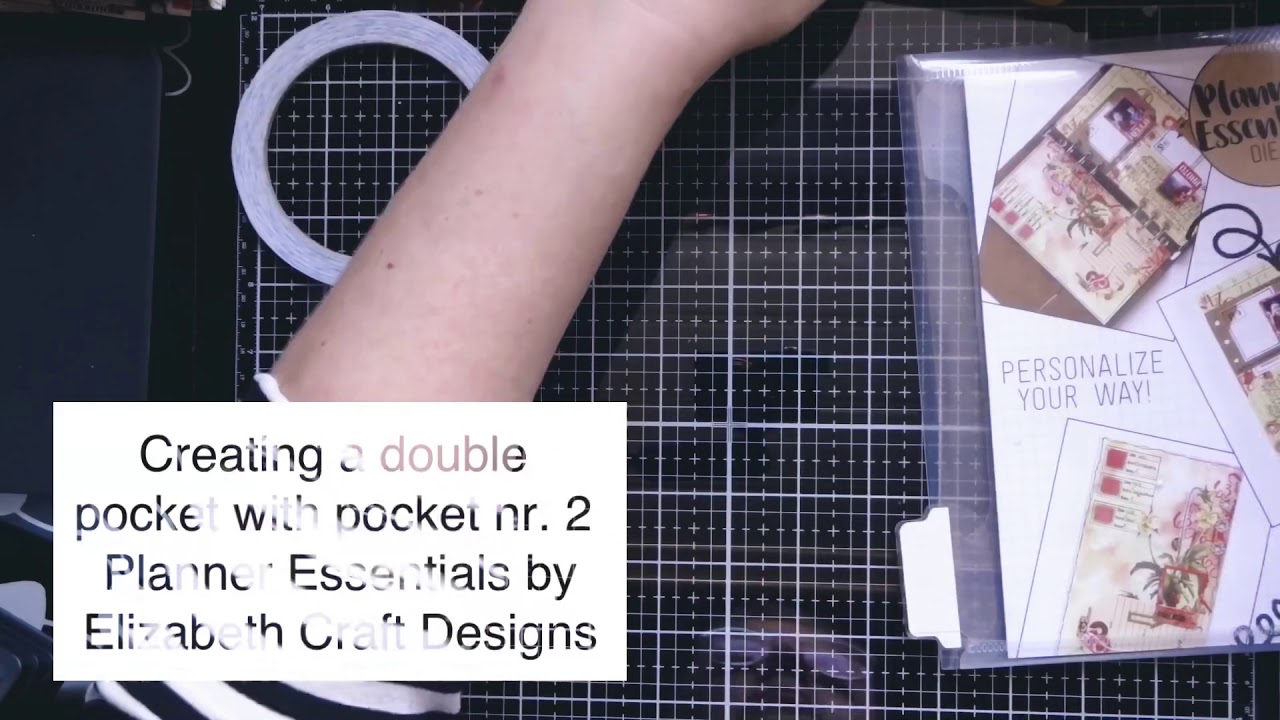 Double planner pocket