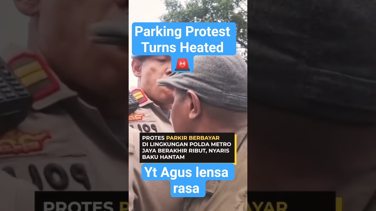 Parking Protest Turns Heated 🚨