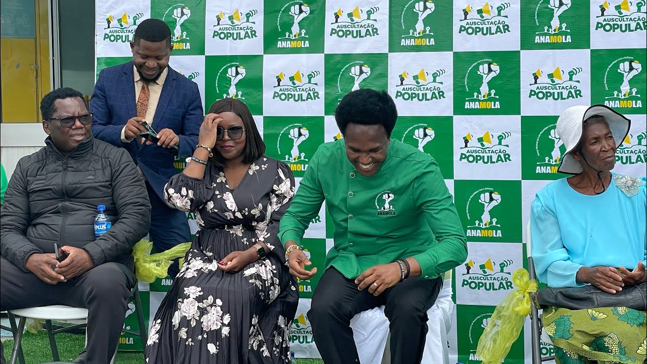 VENÂNCIO MONDLANE ACADA DE CHEGAR NA SEDE ANAMOLA