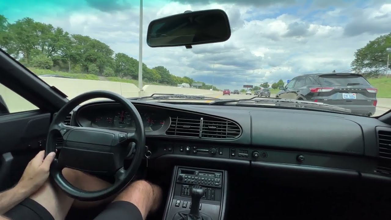 1989 Porsche 944 S2 5-Speed Driving POV