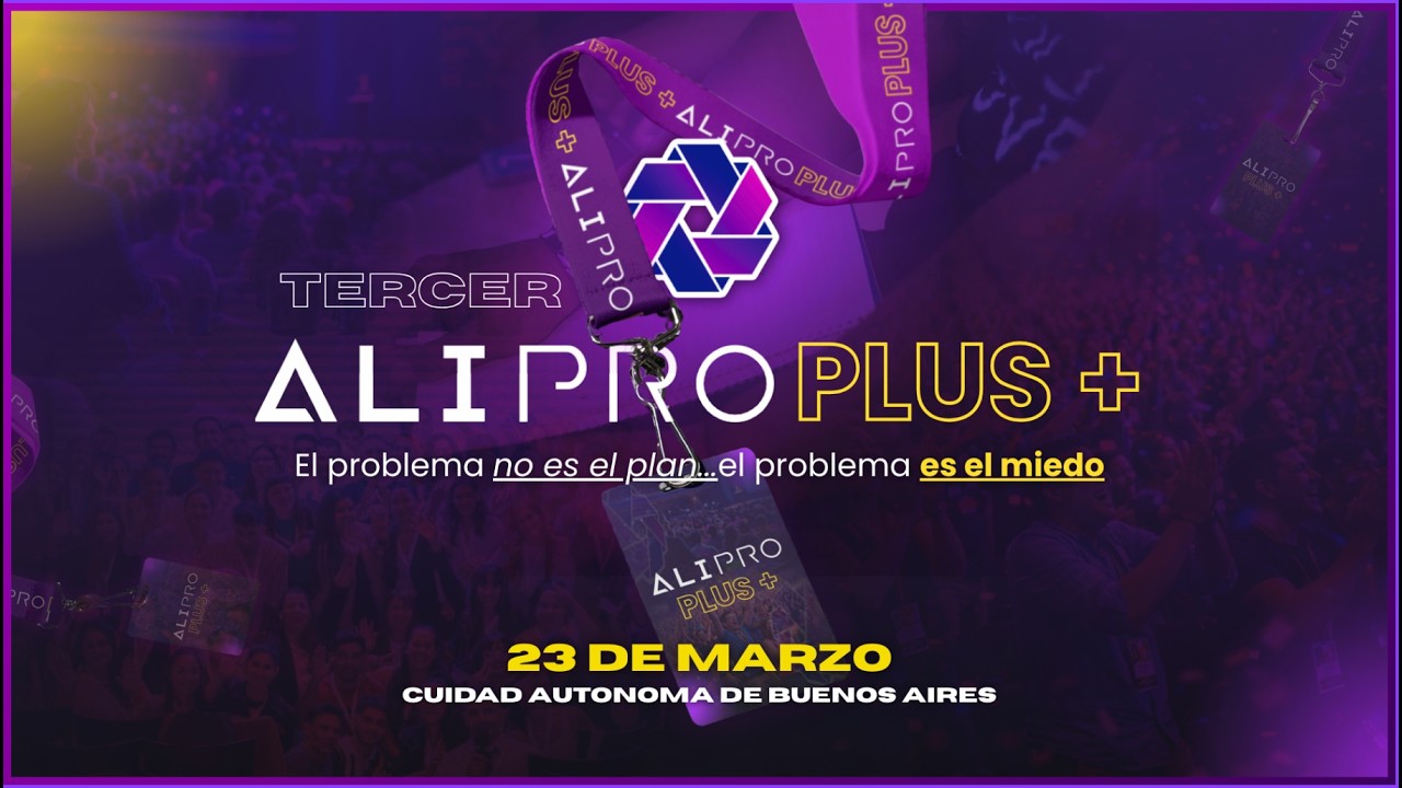 Lanzamiento Oficial de entradas #AliProPLUS+💜