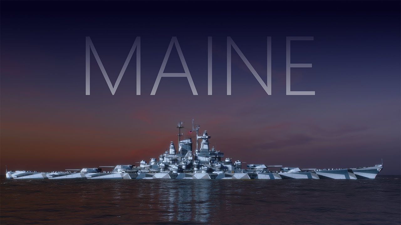 World of Warships - Maine: super Montana