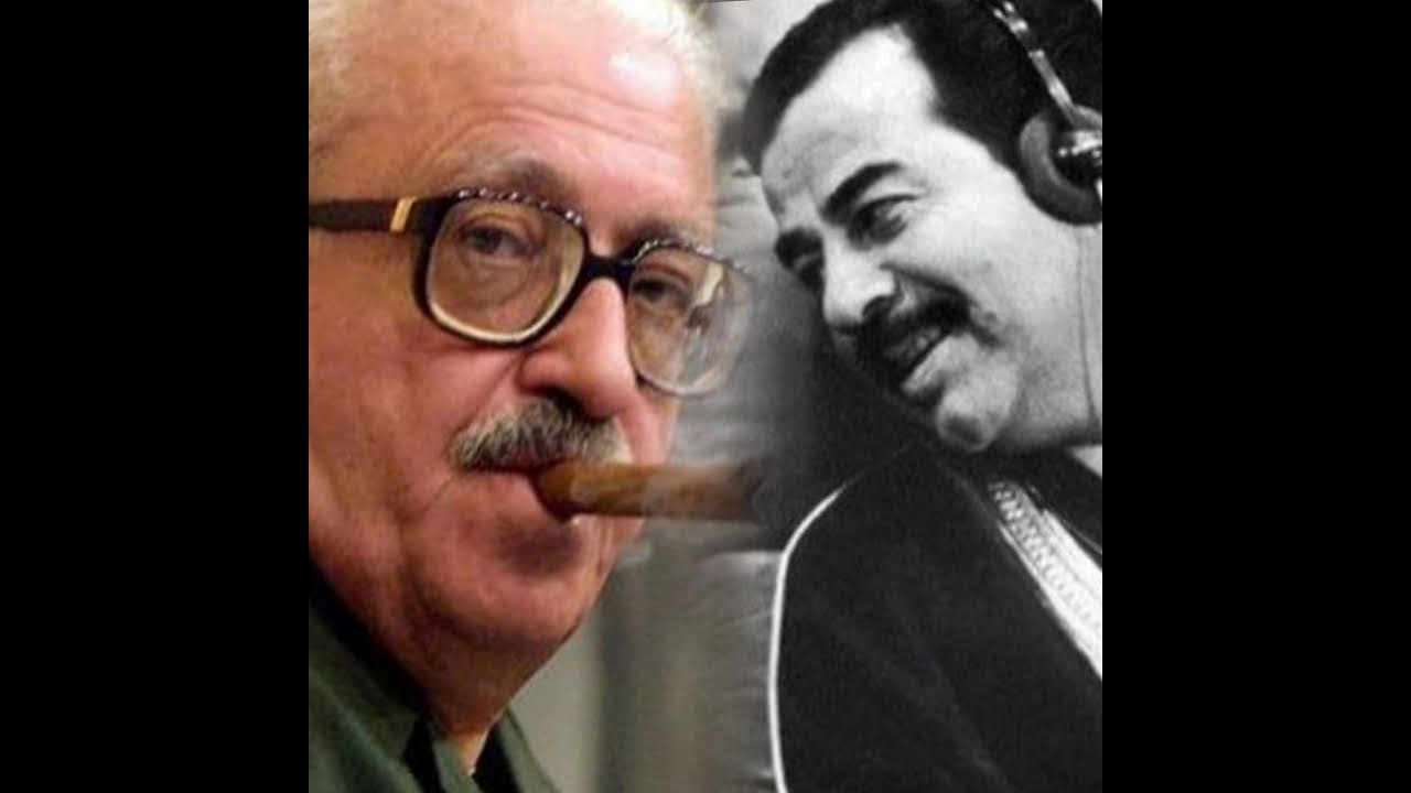 شآهد طارق عزيز يطرد إسرائيلي من مؤتمر صحفي + شيلة((الخوة))!!