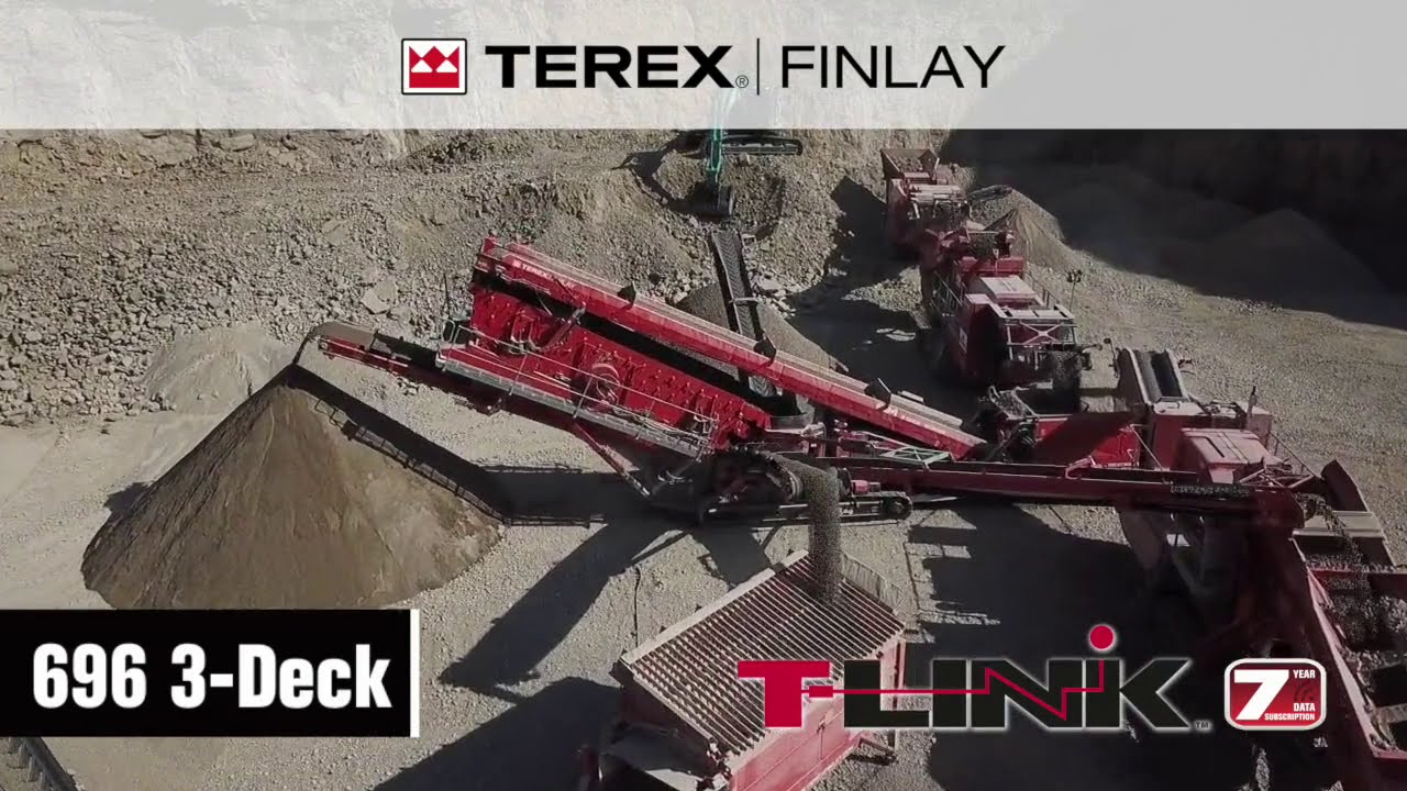 Terex Finlay 696 3-Deck Inclined Screen