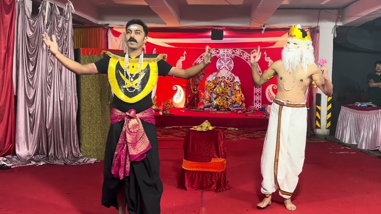 Mahaavatar Narshimbha  act High mont Society Pune#play #acting #narshima 