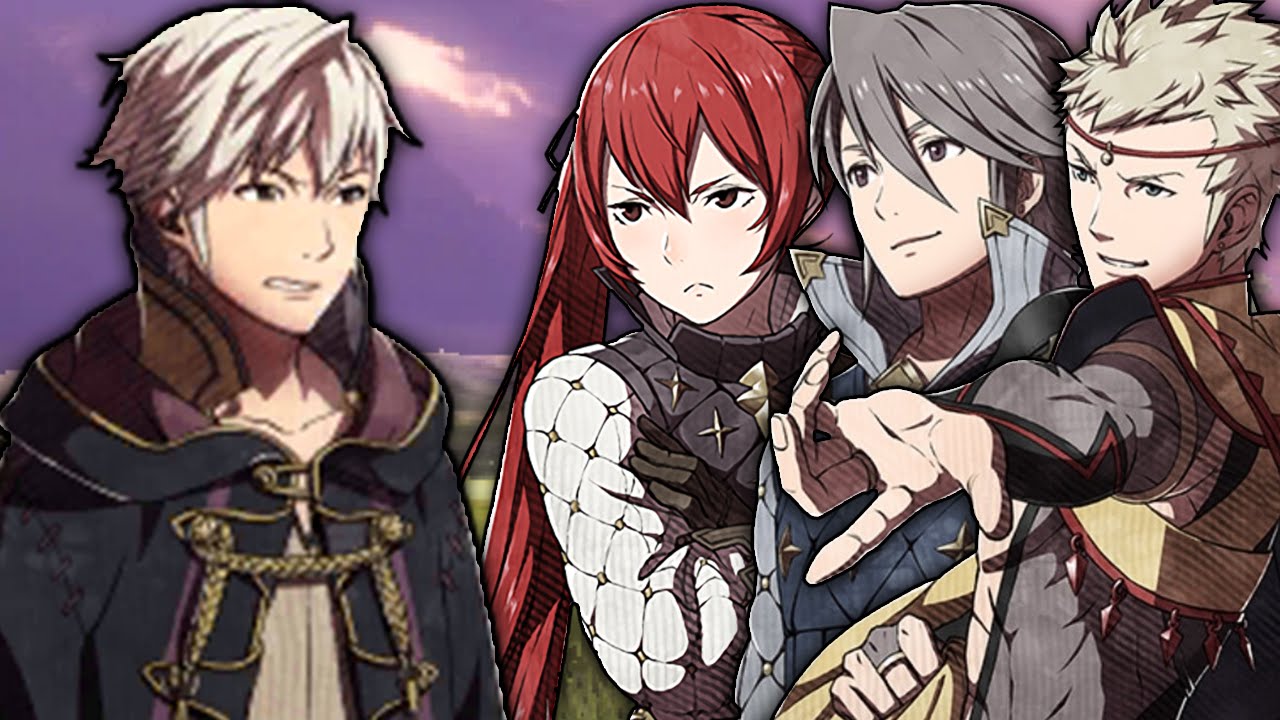 Fire Emblem Fates - Robin meets Odin,Laslow & Selena (Amiibo Conversation)