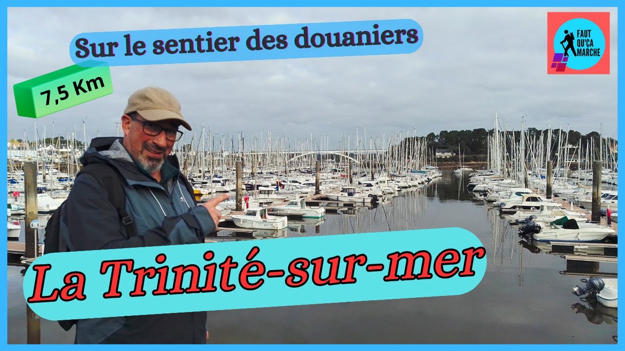 Randonnée en Bretagne. La trinité-sur-mer. Sur le sentier des douaniers. #bretagnetourisme #gr34