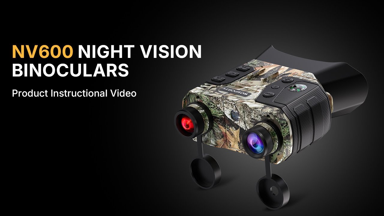 WOSPORTS Setup Tutorial | NV600 Night Vision Binoculars Ultimate Guide