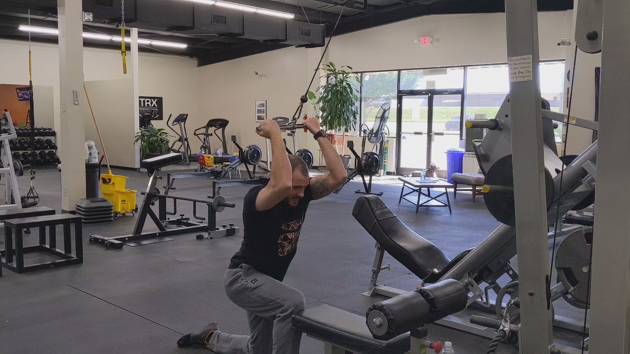 Overhead Cable Curl