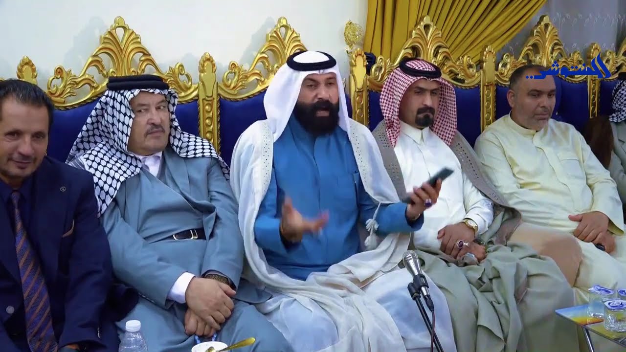 الشاعر ابو عراق العايدي امسية رمضانية في مضيف المرحوم الشيخ كامل ال هلامة قبيلة بني ركاب