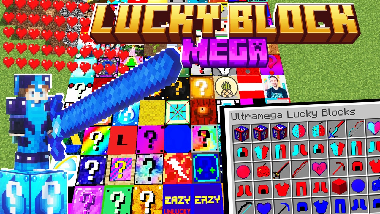 MINECRAFT MEGA LUCKY BLOCK : Đâu Là Lucky Mạnh Nhất !!