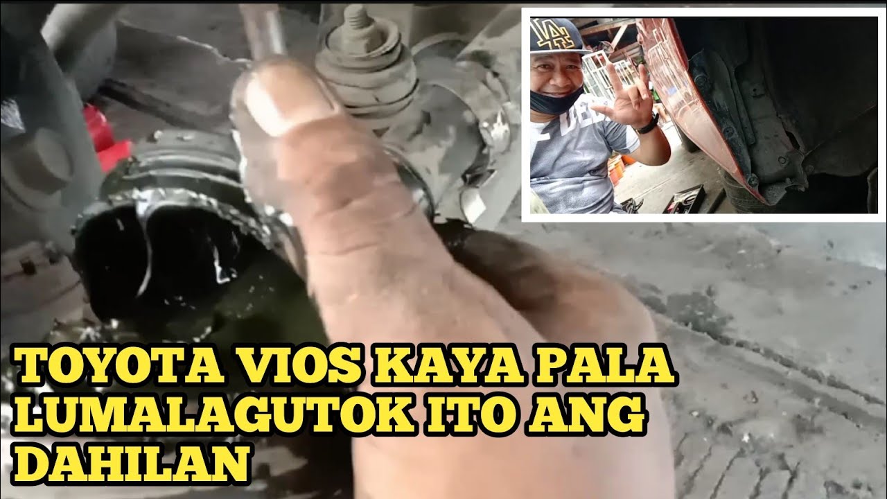 Paano magpalit Ng cv joint sa Toyota vios 2017