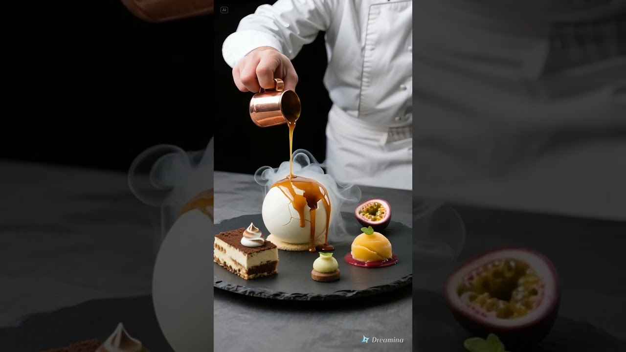 The Art of Experiential Desserts A Tasting Flight #ExperientialDining #dessertart #AI 9