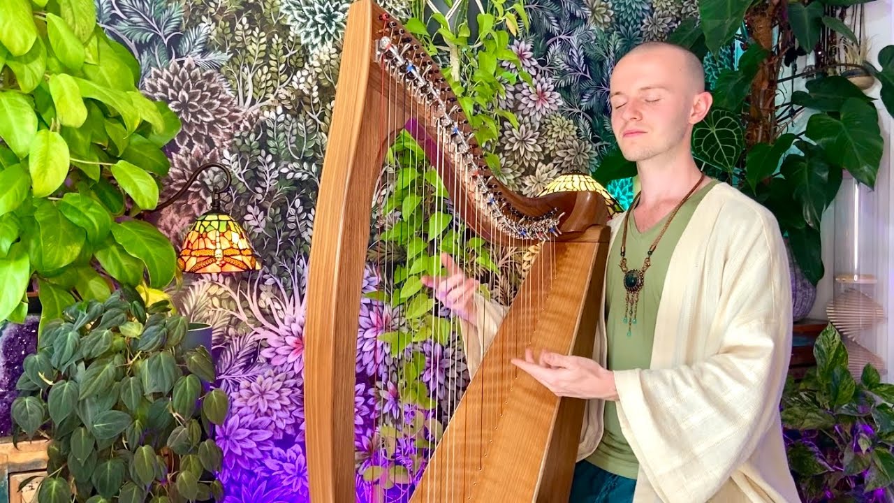 Celtic Harp Relaxation Meditation - Peaceful Deep Sleep Aid & Stress Relief Healing Harp Music 432Hz