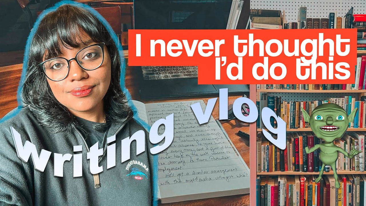 i’m writing a NEW novel 📖 | plot reveal + why this book scares me
