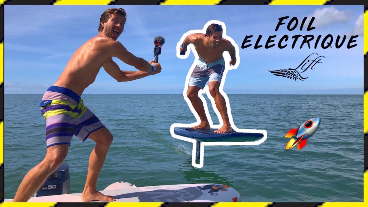 ON TESTE LE FOIL ÉLECTRIQUE 🤩⚡ Lift eFoil