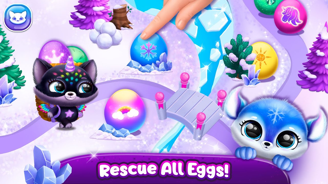 Fluvseis pocket world Open All Eggs Now- Pet Rescue and care story New Levels @LOVELY GIRLS GAMES
