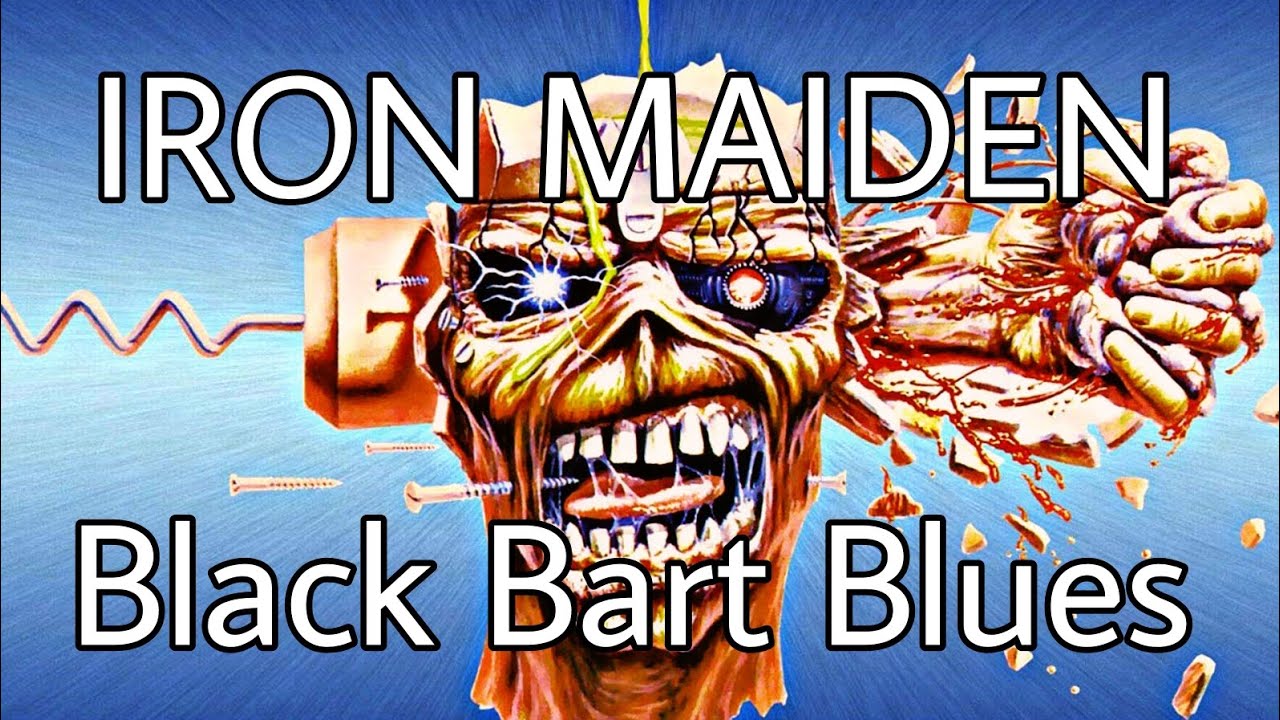 IRON MAIDEN - Black Bart Blues (Lyric Video)