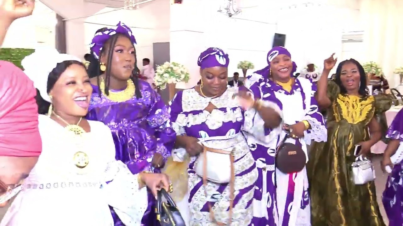 LA FETE DU MARIAGE DU COUPLE DIALLO A MARSEILLE PARTIE 01