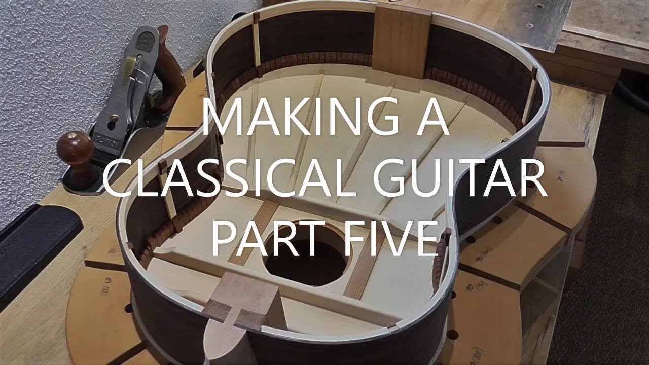 Making a Classical Guitar. Part Five. @mbreyguitars1994