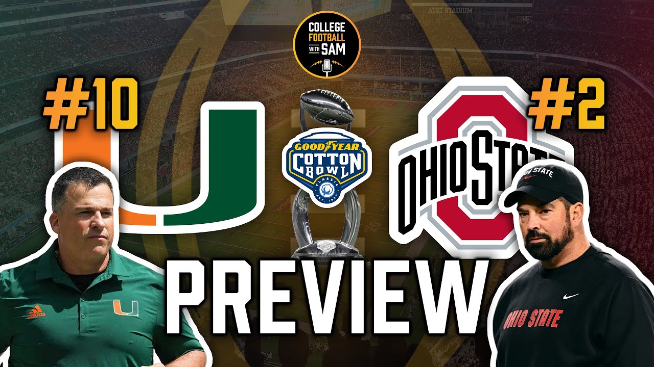 Miami vs Ohio State Preview & Prediction (College Football Playoff Quarterfinal at The Cotton Bowl)