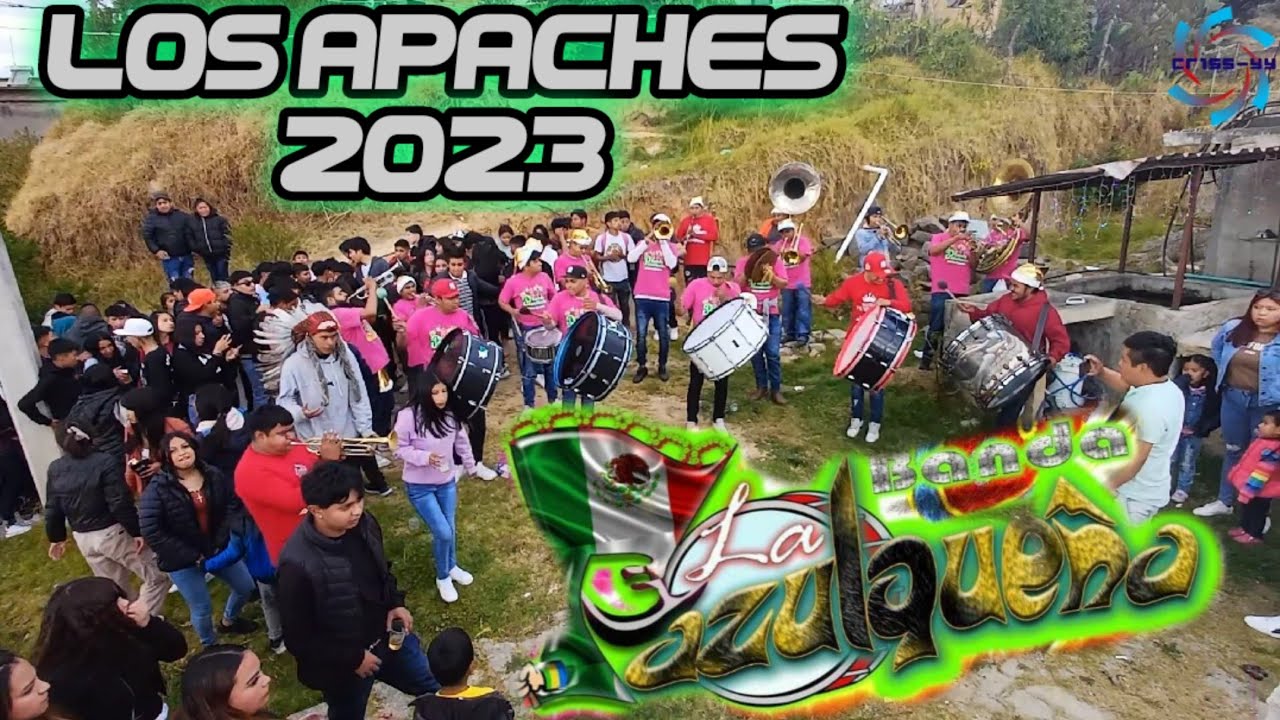 Feria anual navideña en flor de gallo huitzizilapan 2023 | los apaches |banda la pazulqueña-parte 2