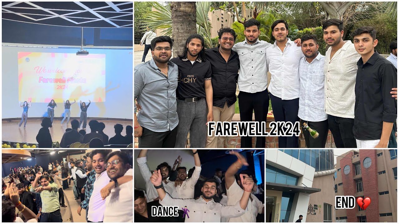 Goodbye Manav Rachna 🥺💔 || College Farewell 2K24 🎉 || @Devbhadana_vlogs