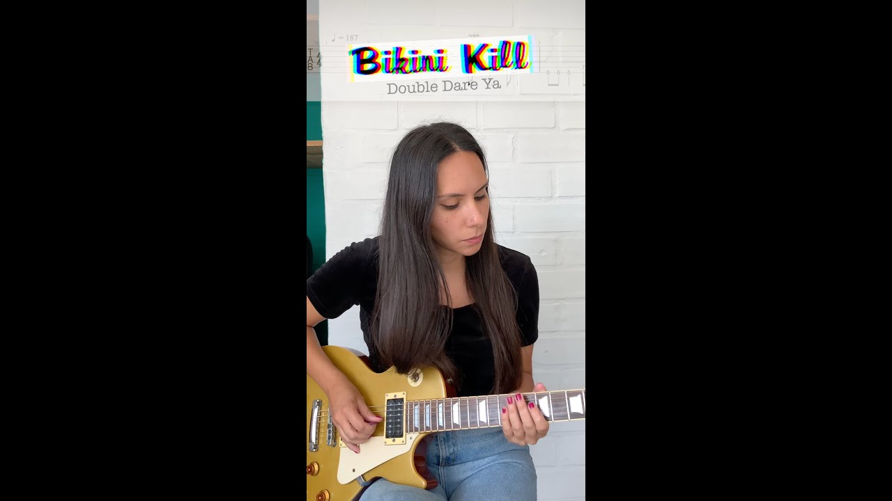 Bikini Kill - Double Dare Ya - Guitar TAB