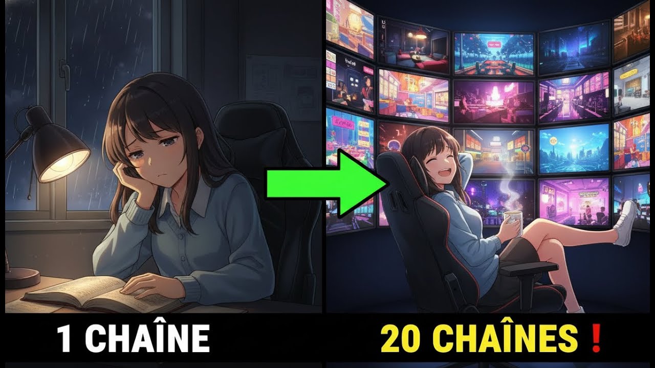 J'ai créé 20 chaînes LoFi 100% Automatisées : Voilà ce que j'ai appris  (Tutoriel Complet)