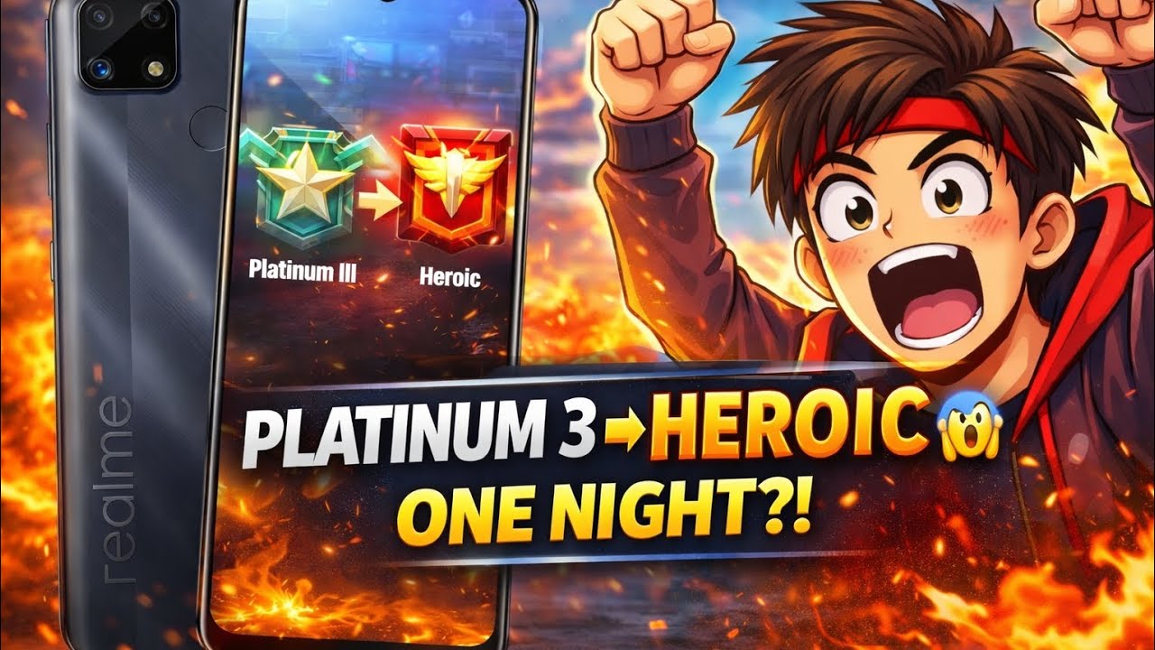 Platinum 3 to Heroic in ONE NIGHT 😱🔥 | Full Grind Challenge