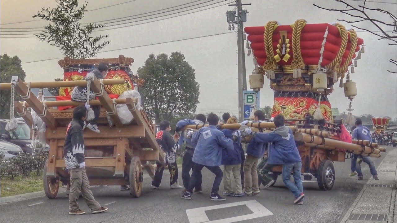 2016.2.27 南あわじ市 湊 春祭り 宵宮 だんじり シーパ周辺 湊口神社 湊口祭