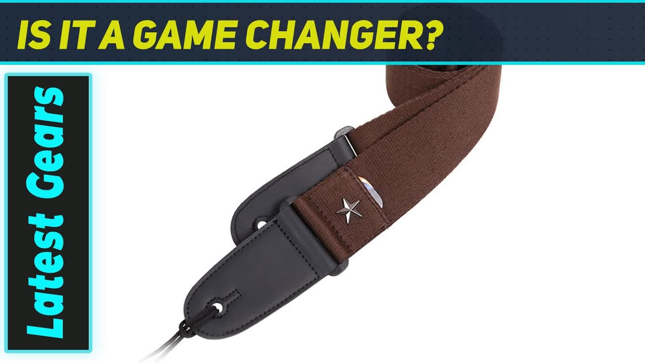 ReviewBest Electric Guitar Strap with Built-in Pick Holders