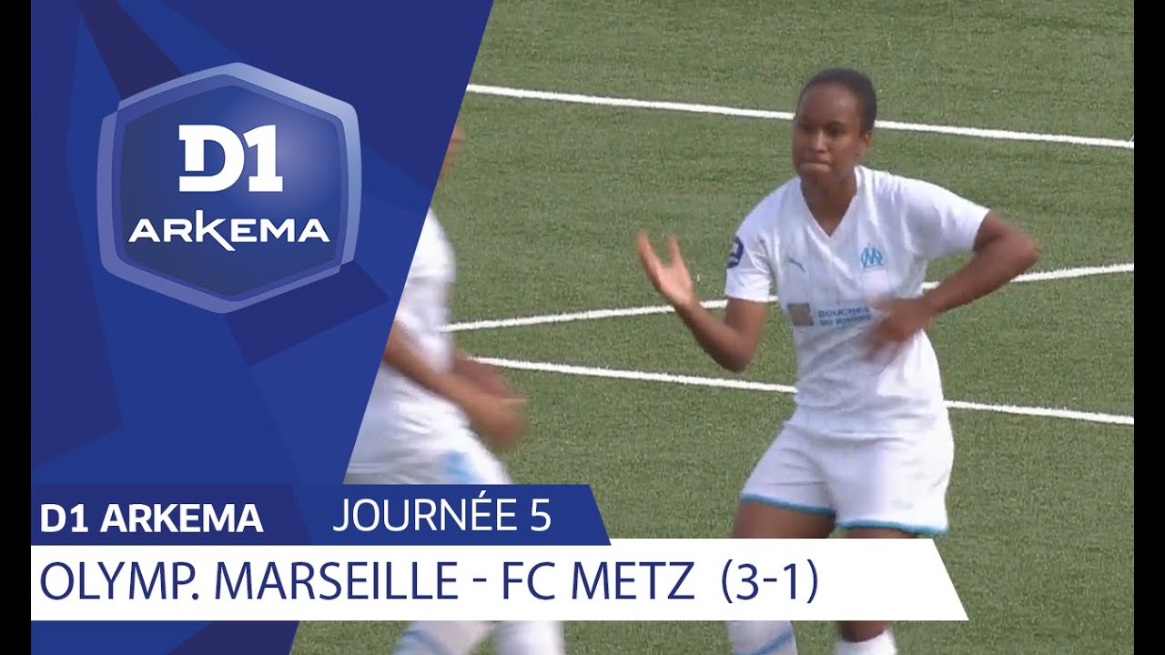 J5 : Olympique de Marseille - FC Metz (3-1) / D1 Arkema