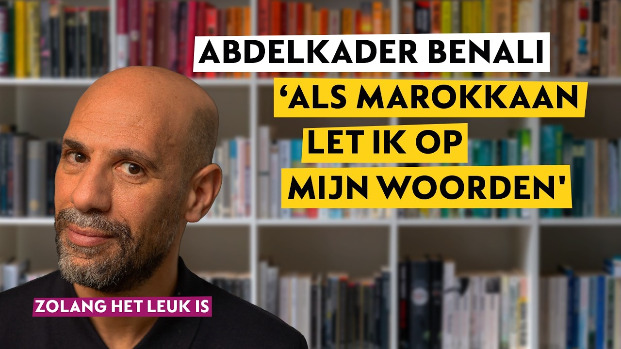 Abdelkader Benali: &lsquo;Als ik boos word, ben ik ineens d&eacute; Marokkaan&rsquo;