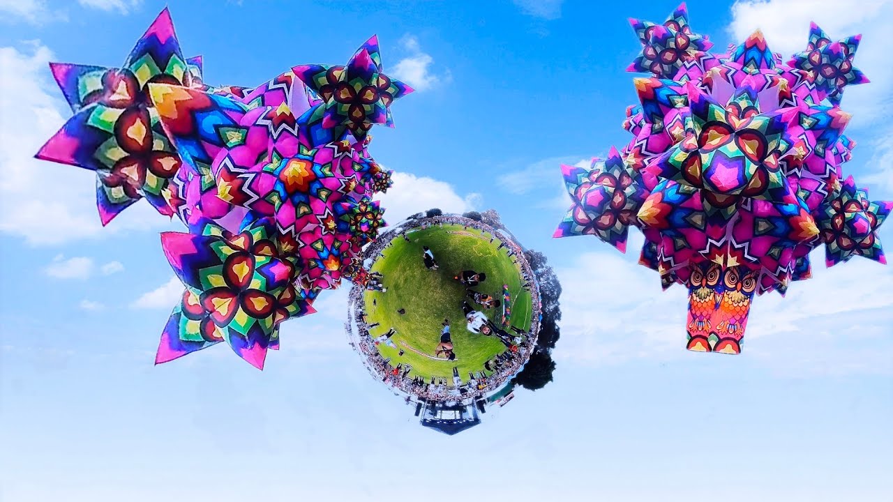 IXTAPAN DE LA SAL / FESTIVAL DE GLOBOS DE PAPEL, MULTI ILAMA GLOBEROS DE NAZARENO ETLA OAXACA 